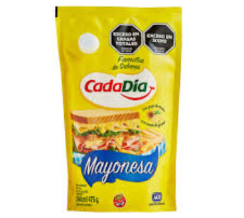 MAYONESA CADA DIA X 475 GR DOYPACK