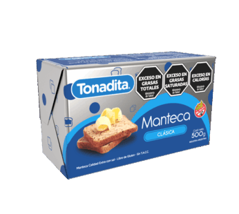 MANTECA TONADITA X500GR