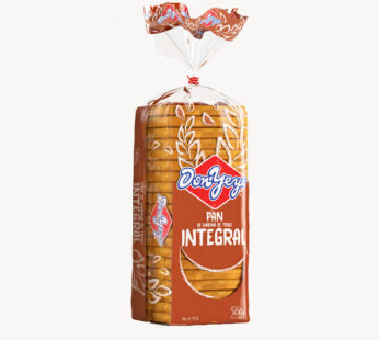 PAN DE TRIGO INTEGRAL DON YEYO X500GR