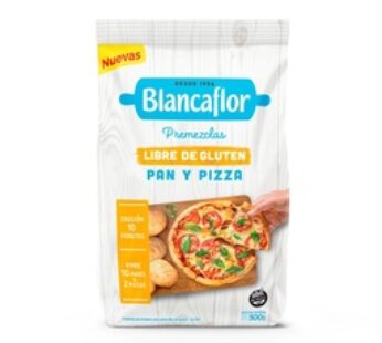 BLANCAFLOR PREMEZCLA PAN Y PIZZA LIBRE DE GLUTEN X500GR
